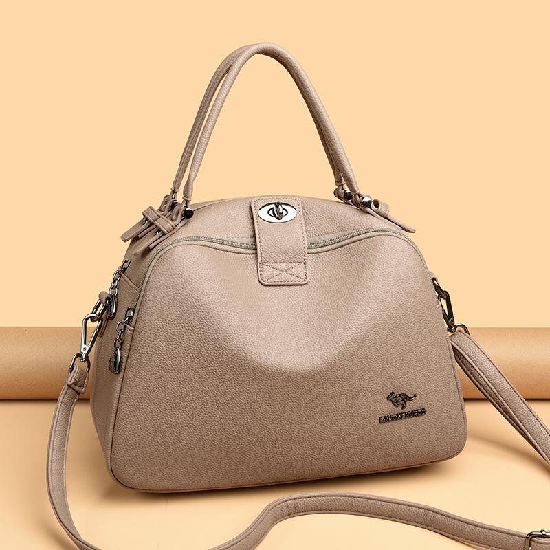 High-end Ladies' Handbag Mom's Bag Large-capacity Single-shoulder Crossbody Bag