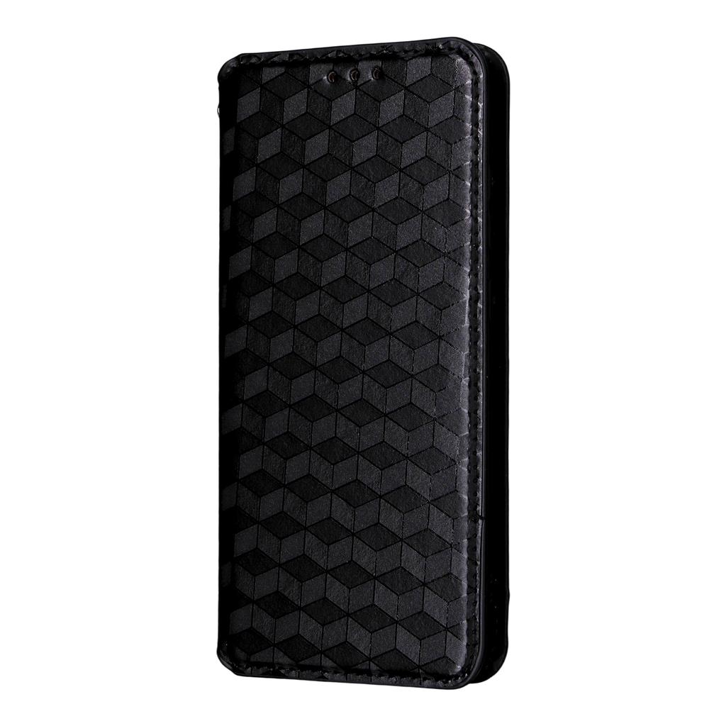 For Oppo Find X8s 5G Case Wallet Rhombus Imprinted Leather Phone Cover
