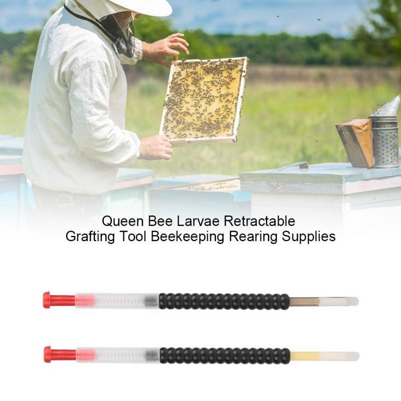 10pcs Beekeepers Beekeeping Equipment Queen Rearing Grafting Tool Retractabl