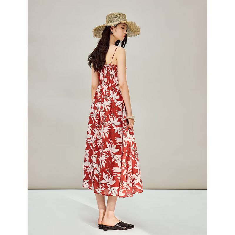 INMAN Beach Resort Style Printed Cami Dress