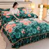 Four-Piece Set Of High-Gram Milk Fleece,4-Pcs Set Of Thickened Milk Fleece,4-Pcs Set Of Maternal And Infant Grade Farley Fleece, Class A
