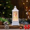 Musikalische Weihnachtsdekorationen mit Licht in verschiedenen Stilen: Telefonzelle & Orkan-Öllampen