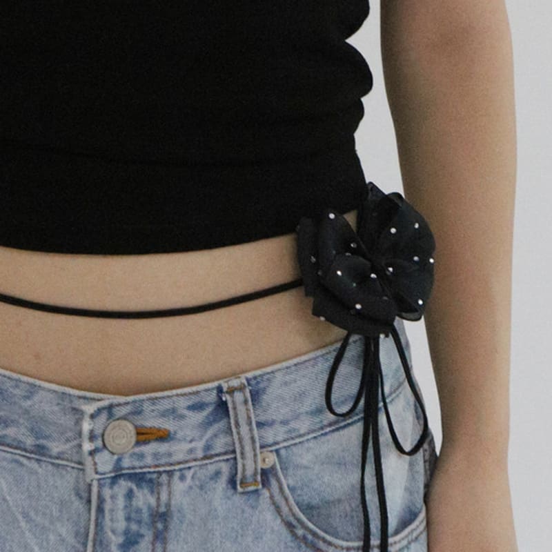 

PICOMENT [Capsule 02] Big Cubic Ribbon Belt Strap FREE