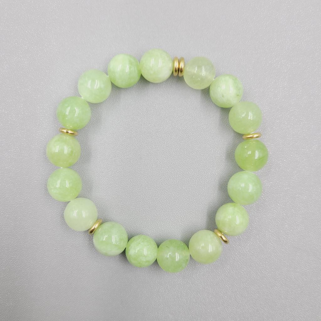 Summer Beach Jewelry Dainty Layering Choker Chunky Gemstone Genuine Aquamarine Beaded Necklace with Gold Toggle Clasp