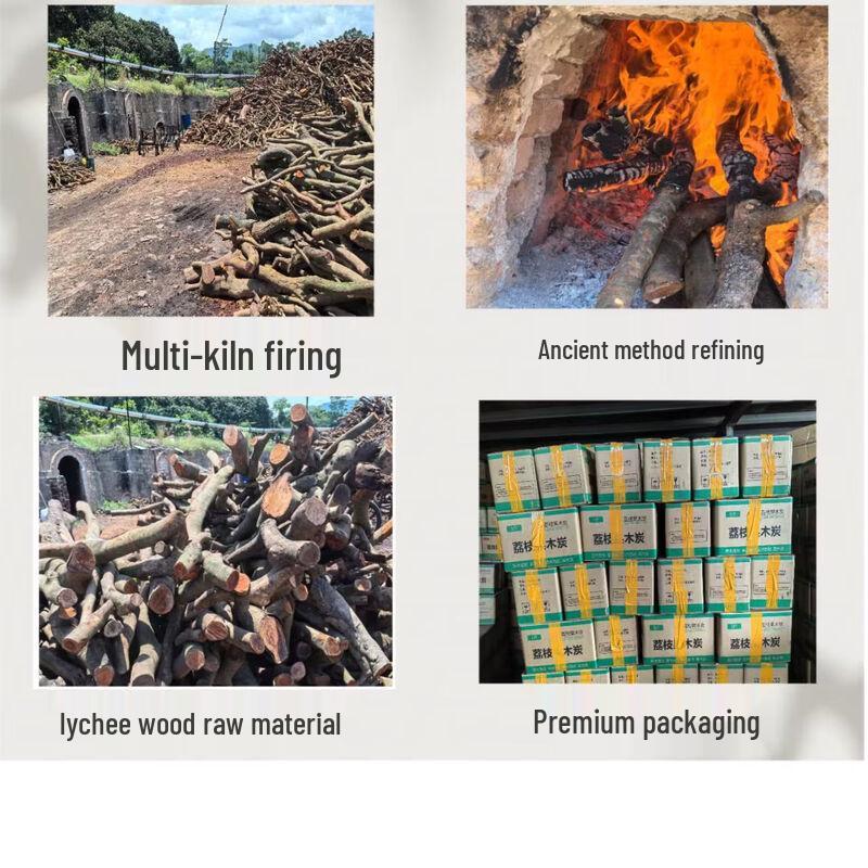 BBQ Master Lychee Wood Charcoal