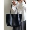 Pu Leather Large Capacity Handbags Women's Shoulder Bags Vintage Ladies Casual Tote Handbags Female Commute Travel Shopping Bag
