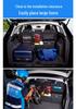 Car Trunk Organizer Hanging Storage Bag for SUV and Seat Back