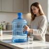 Water Bucket Refillable Durable Water Bottle Space-Saving with Sealing Water Container for Home Office Emergency Use