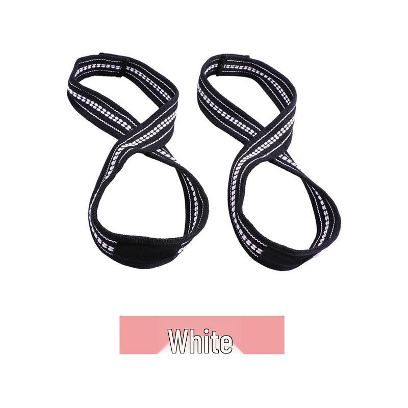 Figure-8 Weightlifting Straps with Wrist Support