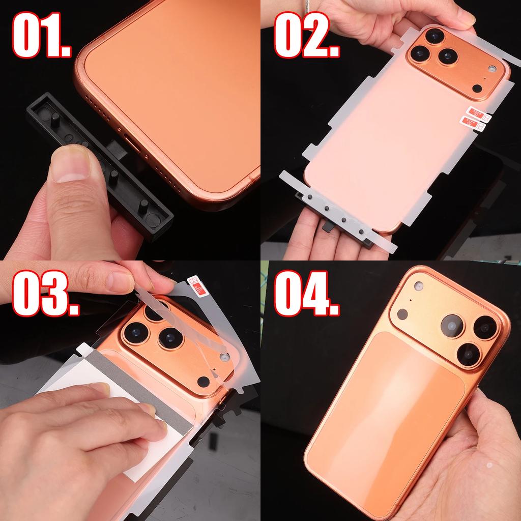 For Apple iPhone 17 16 Pro Max 17 Air 17Pro Wrap Side Edge Back Protector Scratch Autorepair Matte/HD Soft TPU Hydrogel Film