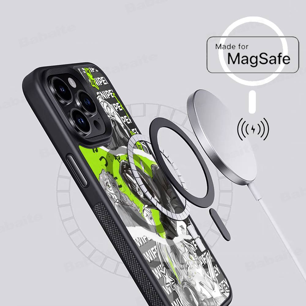 A-Aya O-Oosawa K-Koga M-Mitsuki For Magnetic Phone Case For IPhone 17 16 Pro Max 15 Plus 14 13 12 11 Cover