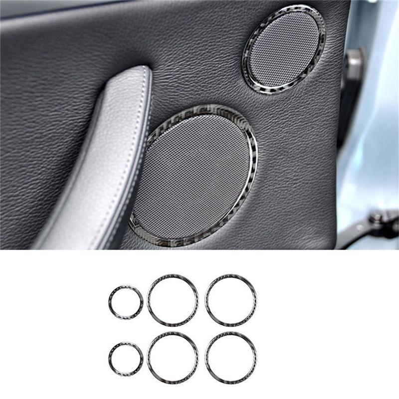 Carbon Fiber Car Interior Central Control Gear Shift Panel Trim Cover Stickers For BMW X5 E70 X6 E71 2008-2013 Car Accessories