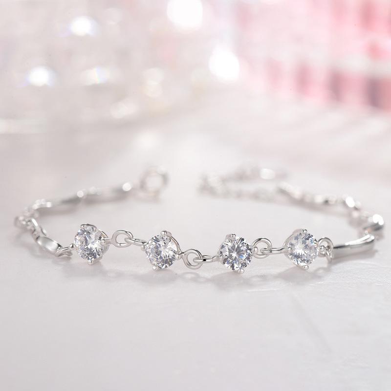 Korean Style Soft 925 Sterling Silver Bracelet for Women - Exquisite, Fashionable, and Versatile 925 Silver