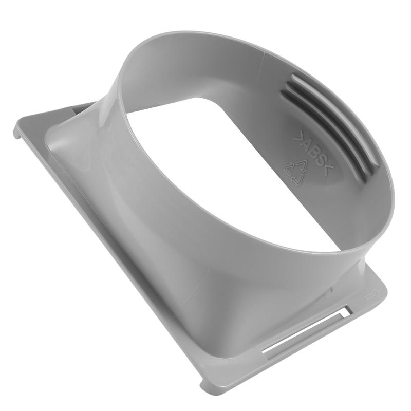 Air Conditioner Exhaust Hose Interface, Portable Home Mobile Air Conditioner Body Fitting Connector, Square 15Cm