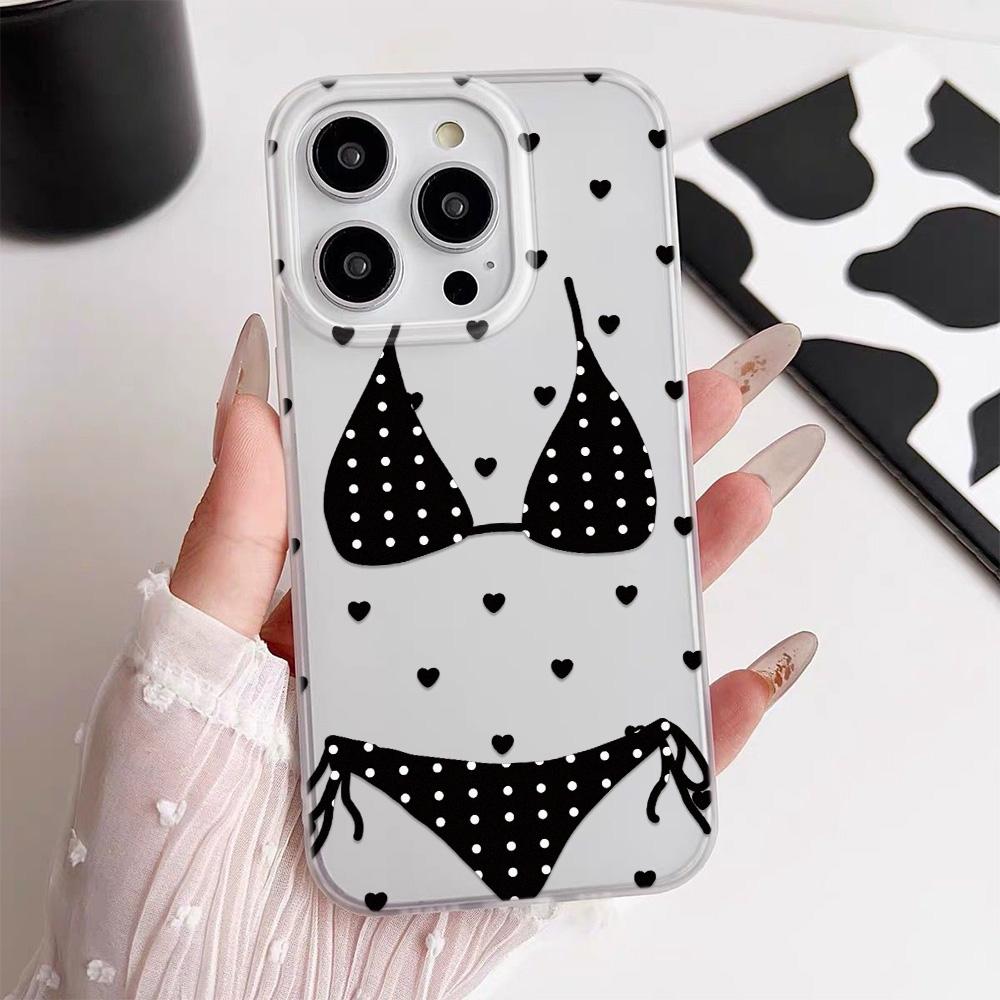Personalized and fashionable bikini pattern Phone Case For iPhone 17 17Air iPhone 13 11 14 12 15 16 Pro Max Silicone Cover Funda