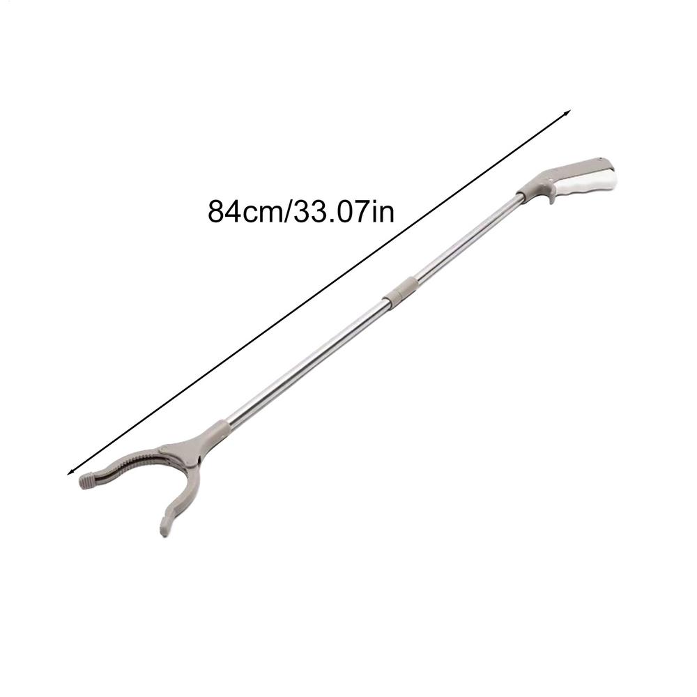 

Trash Grabber Tool Portable Trash Nabber Multifunctional Stainless Steel Garbage Picker for Lawn Garden Yard Shower Bathroom