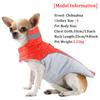 Verdickte Fleece Katzenweste Mantel für Winter Plaid Haustierkleidung mit D-Ring Reflektierende Haustier-Outfits für kleine mittelgroße Hunde Katzen Sphynx