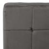 Vidaxl Fotel, 65X79X87 Cm, Ciemnoszary, Obity Aksamitem