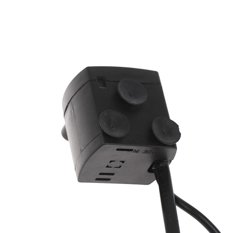 Ac 220V 2/2.5W Eu-kontakt Nedsänkbar vattenpump Lämplig för vattentank Fontän Luft Fiskdamm Tank