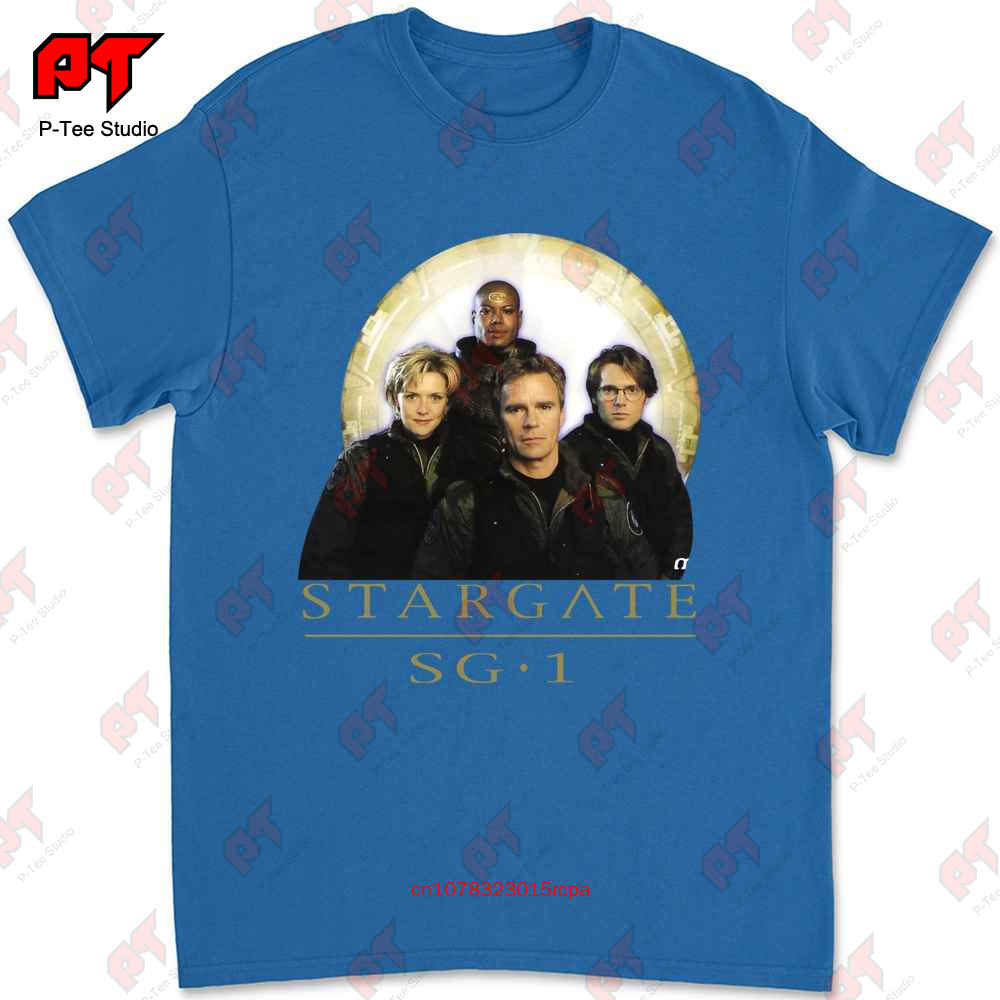 Stargate Sg1 Team Sci-Fi Tv Alien Show T-shirt WQUB