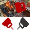 Ventilator Barbecue din Plastic Rezistent la Căldură Portabil Manual Grătar Ventilator Convenabil Suflantă cu Manivelă pentru Camping în Aer Liber