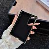 Etui z błyszczącym gradientem i pozłacaną ramką dla Samsung Z Fold 8 Ultra Fold8 szeroki Galaxy Z Fold 7 Magnetyczny zawias Ochronna osłona