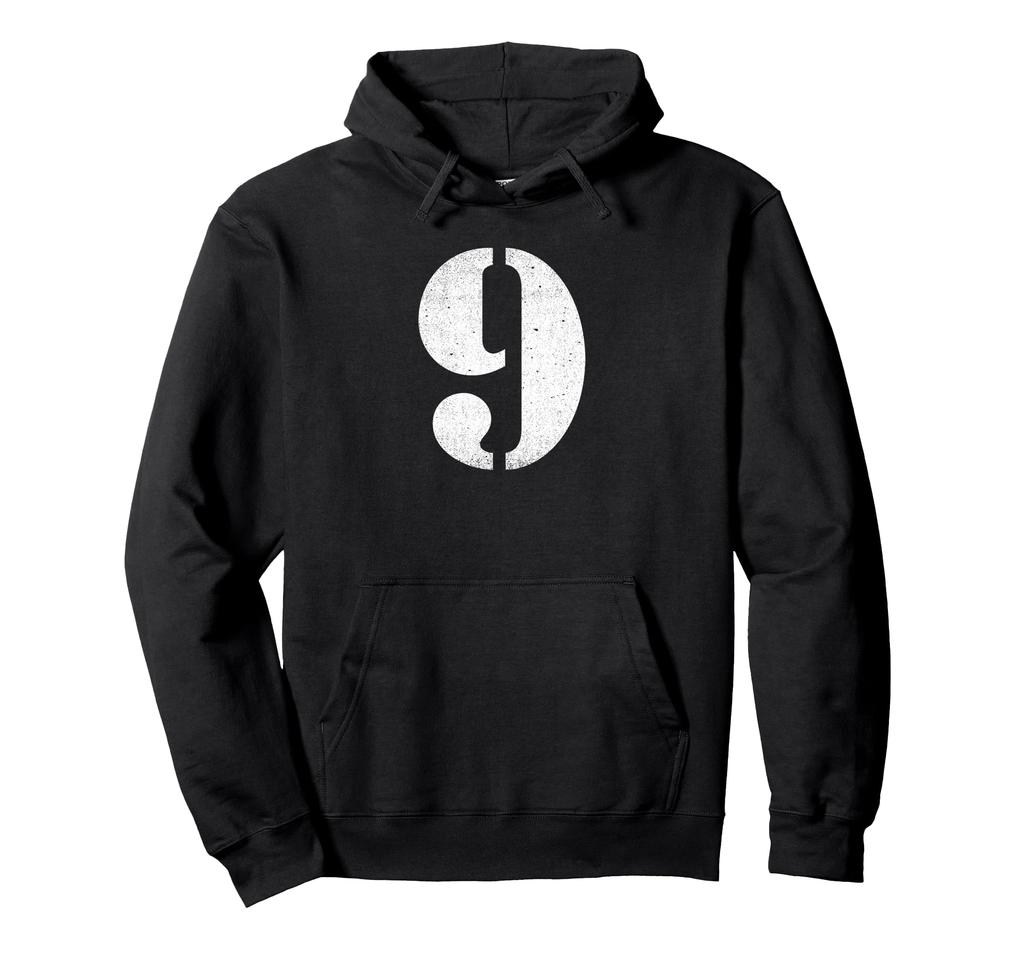 Number 9 | Number nine design hoodie