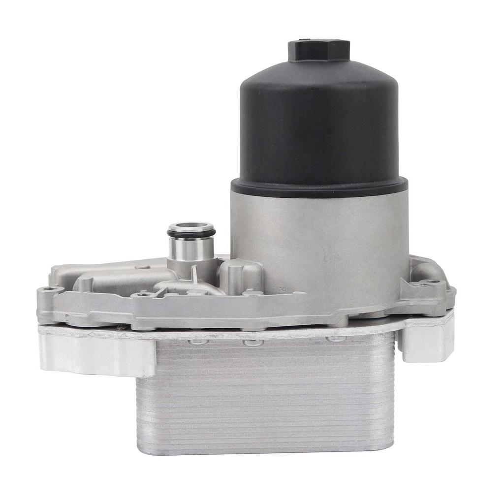 Engine Oil Cooler LR040738 Oil Cooler Radiator Assembly Replacement for Land Rover Discovery 4 Range Rover Sport