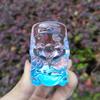 Crystal Glass God of Wealth Ornament: Home & Wedding Decoration Gift
