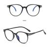 Horn Rimmed Gaming Glasses Clear Lens Blue Light Blocking Glasses For Home Office School
