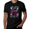 Eat Sleep Fly Repeat Aerial Yoga Silks Tshirt Basic Regular Fit Casual Tshirt