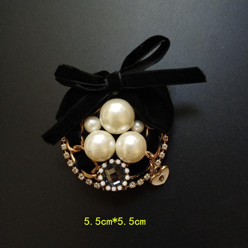 

Винтажная барочная придворная брошь-значок с кисточками, тканевая вязаная брошь-бант с дрелью для пальто, свитера, аксессуары для женщин