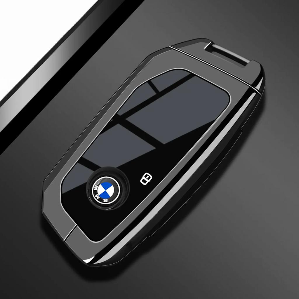 Zinc Alloy Car Key Case Cover for BMW X1 X3 X4 X5 F15 X6 F16 G30 7 Series G11 F48 F39 520 525 F30 118i 218i 320i Car Accessories