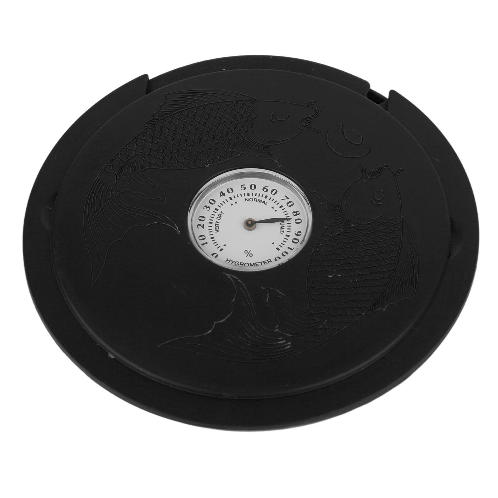 Увлажнитель для гитары Защита от пересыхания Увлажнитель звукового отверстия акустической гитары с гигрометром Синий