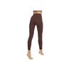 Nike Zenvy High-Waisted Solid Color Quick-Dry Sports Leggings Women Bottoms Brown DQ6014-227