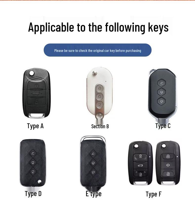 Wuling Hongguang Mini EV Key Case for Bingo, Hongguang S/S3, Jiachen, Star Chima, Macaron, and Kaijie.