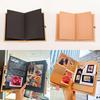 Adhesive Style Folding Photo Album Retro Scrapbook Album Accordion Photo Album  Travel Journal