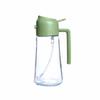 Dual-Use Glass Oil Sprayer and Pour Bottle for Kitchen Seasoning