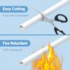 1PC 1/3meters Cable Sleeve Arc Floor Cord Cover Self Adhesive Cable Protector Anti Extrusion Wiring Duct for Home Outdoor Wire O
