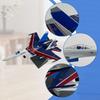 1/100 Scale Fighter Model Airplane with Display Base Desktop Decoration Attack Plane Toy