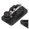 Morse Code Key Telegraph Tapper Manual CW Practice Tool Trainer with Buzzer for Beginner