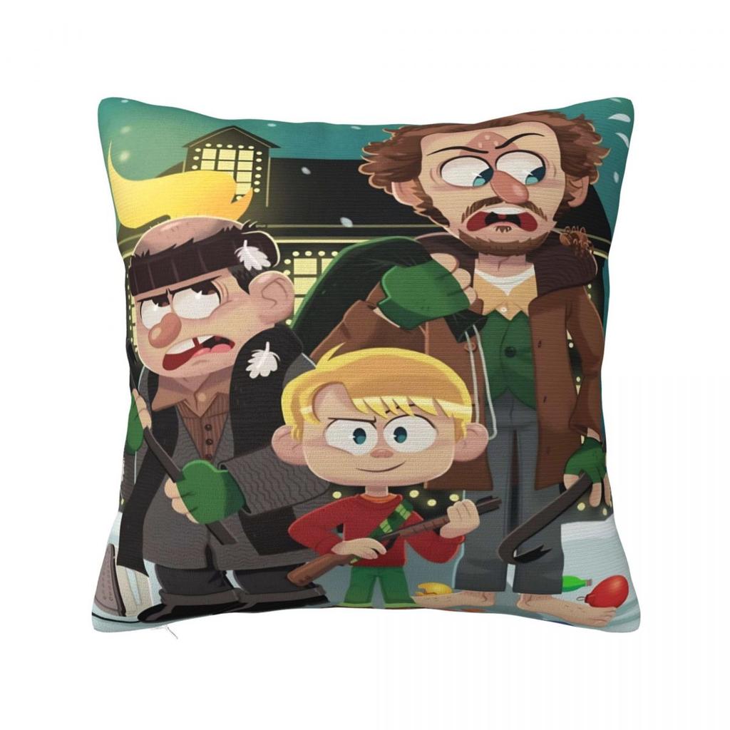 Movie Home Alones Pillow Cover Christmas Morden Pillow Case For Living Room Chair Cushion Cover Soft Graphic Pillowcases Gift