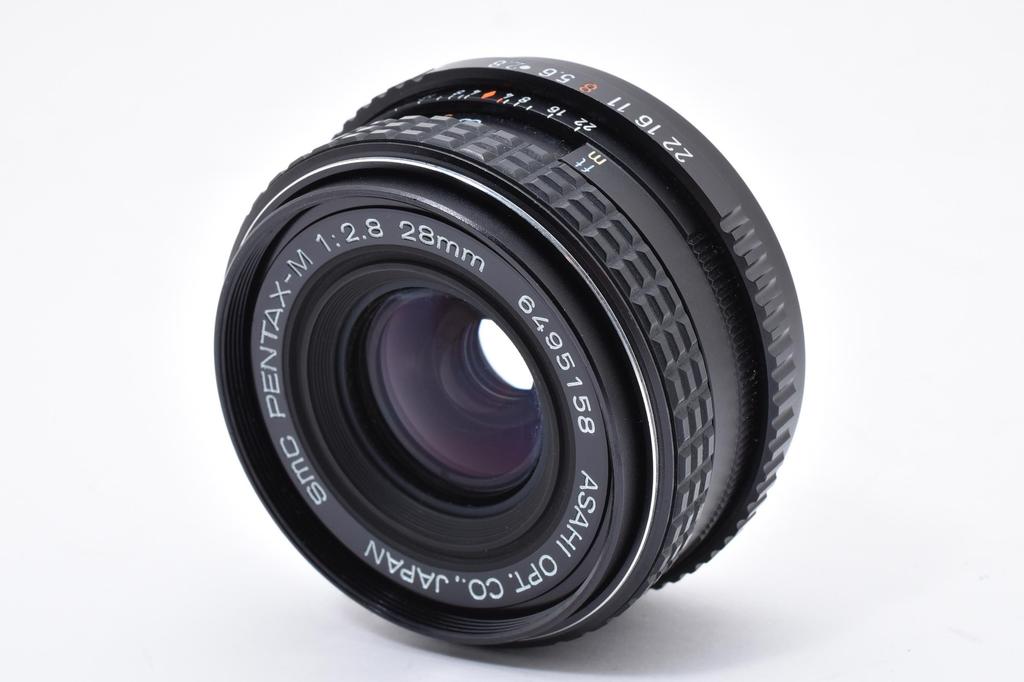 [USED] SMC Pentax-M 28mm f/2.8 Wide Angle Prime MF Lens, Near Mint, From JAPAN