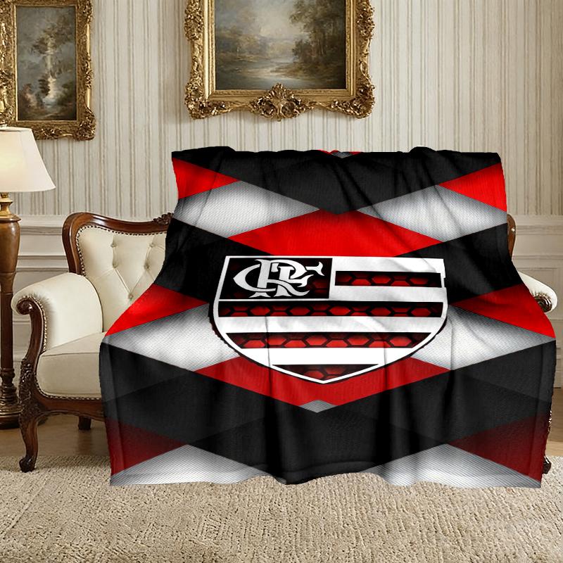 1pc Comfortable Home Print Throw Blanket, Rangers FC Blanket For Bed and Sofa Use, Special Present For Family