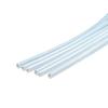 High Temperature & Corrosion Resistant PTFE Teflon Tube: Milky White, Soft, Pressure-Resistant Hose Sleeve.