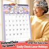 Coil 2027 Calendar Cartoon The Year of Goat Calendar  for Home Office Decor