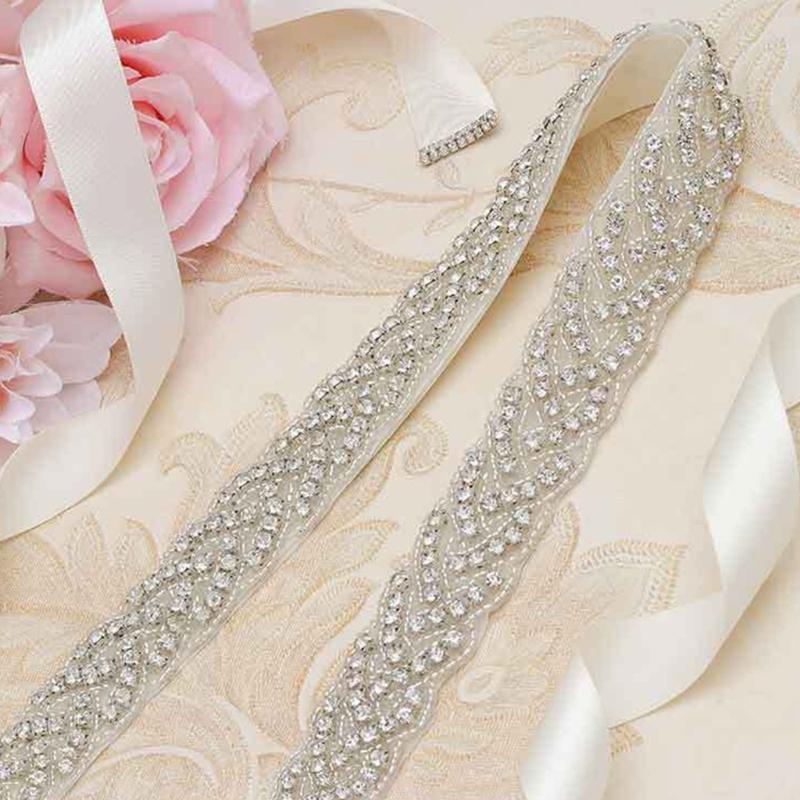 Sparkling Bridal Rhinestones Sash Versatile Waist Belt For Weddings Galas Formal Event Wedding Waistband