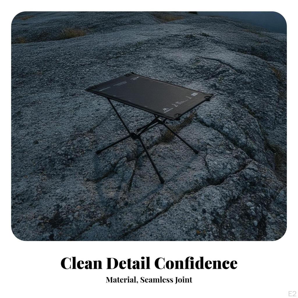 Compact Foldable Table with Storage Bag | 900D Oxford Cloth, Folding Camping