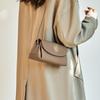 2025 New Autumn Winter Genuine Leather Women's Bag Fashion Versatile Small Square Bag Niche Stylish Phone Bag Single Shoulder Women's Bag