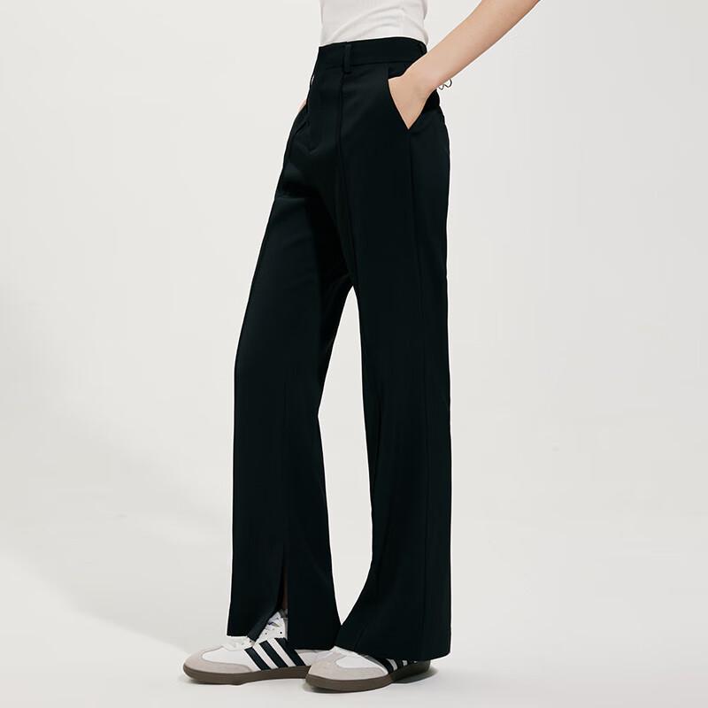 Women's High-Waist Suit Flare Pants